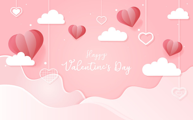 Valentine's day vector design concept
