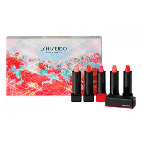 Shiseido Set Modernmatte Powder Lipstick 5 piezas
