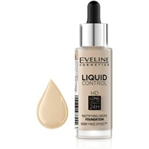 Eveline Liquid Control 24H Mattifying Drops Foundation