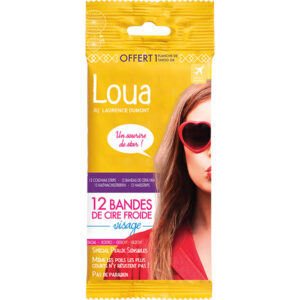 Loua 12 Cold Wax Strips Facial