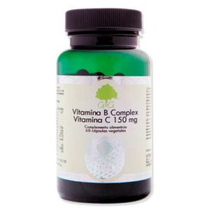Naturvent Vitamina B Complex + Vitamina C 60 Cápsulas