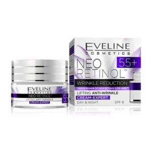 Eveline Crema De Día y Noche Anti Arrugas Neo Retinol 55+ 50 ml