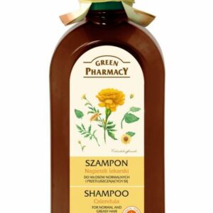 Green Pharmacy Shampoo For Normal and Greasy Hair Calendula.