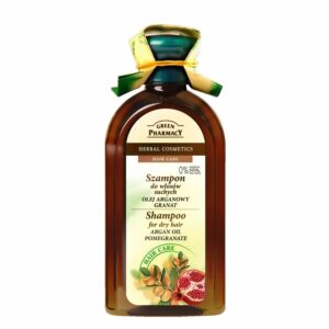 Green Pharmacy Shampoo for Dry Hair Argan Oil Pomegranate.