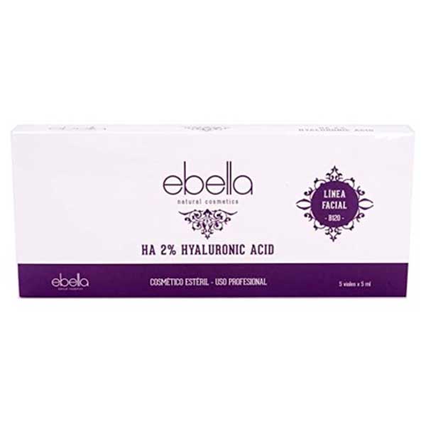Ebella Ácido Hialurónico 2% 5 viales x 5 ml