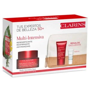 Estuche Clarins Multi Intensive Día SPF15 Todo Tipo de Piel 50 ml + Regalo