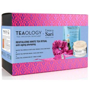Estuche Teaology White Tea Miracle Anti Age Cream 50 ml + Regalo