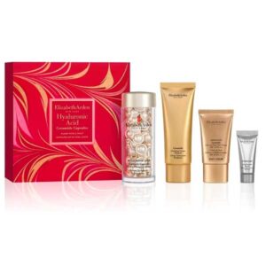 Estuche Elizabeth Arden Hyaluronic Acid Ceramide 60 Cápsulas + Regalo