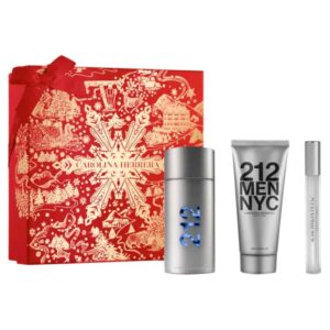 Estuche Carolina Herrera 212 NYC Men Eau de Toilette 100 ml + Regalo