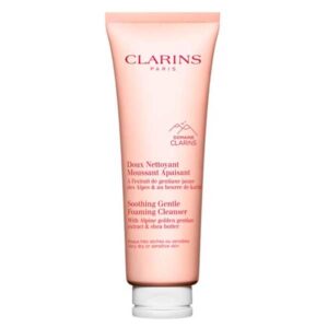 Clarins Deux Nettoyant Moussant Apaisant Limpiador Espumoso Calmante Piel muy seca o Sensible 125 ml