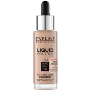 Eveline Liquid Control Maquillaje Matificante con Pipeta