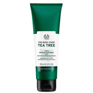 The Body Shop Tea Tree 3-n-1 Wash Scrub Mask 125 ml