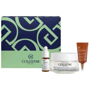 Estuche Collistar Attivi Puri Crema Bálsamo Colágeno + Malaquita 50 ml + Regalo