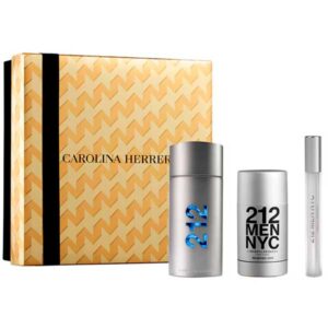 Estuche Carolina Herrera 212 NYC Men Eau de Toilette 100 ml + Regalo