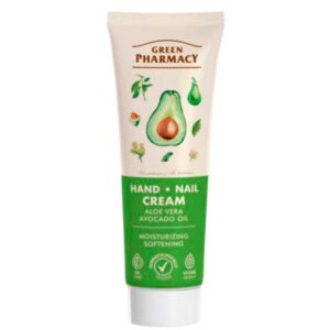 Green Pharmacy Crema Manos y Uñas Aloe y Aceite de Aguacate  100 ml
