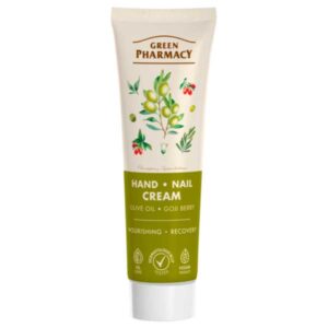 Green Pharmacy Crema Manos y Uñas Aceite Oliva y Goji Berry  100 ml