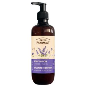 Green Pharmacy Loción Corporal Lavanda y Aceite de Lino 400 ml