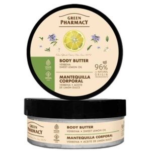Green Pharmacy Manteca Corp Verbena y Aceite Limón Dulce 200 ml
