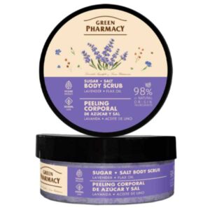 Green Pharmacy Exfoliante Corp Lavanda y Aceite de Lino 200 ml