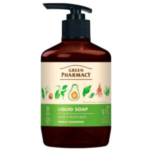 Green Pharmacy Jabón Líquido Aloe y Aguacate 460 ml