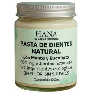 Hana By Odile Fernández Pasta De Dientes Natural Menta y Eucalipto 100 ml