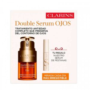 Estuche Clarins Double Serum Eye 20 ml + Regalo
