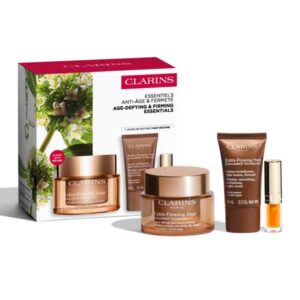 Estuche Clarins Extra-Firming Jour [Collagen]³ Technology Todo Tipo de Piel 50 ml + Regalo