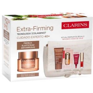Estuche Clarins Extra-Firming SPF15 [Collagen]³ Technology Todo Tipo de Piel 50 ml + Regalo