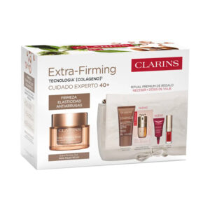 Estuche Clarins Extra-Firming Jour [Collagen]³ Technology Piel Seca 50 ml + Regalo